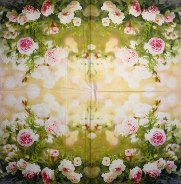800 Roses - 3-ply - Caspari - Isabelle de Borchgrave